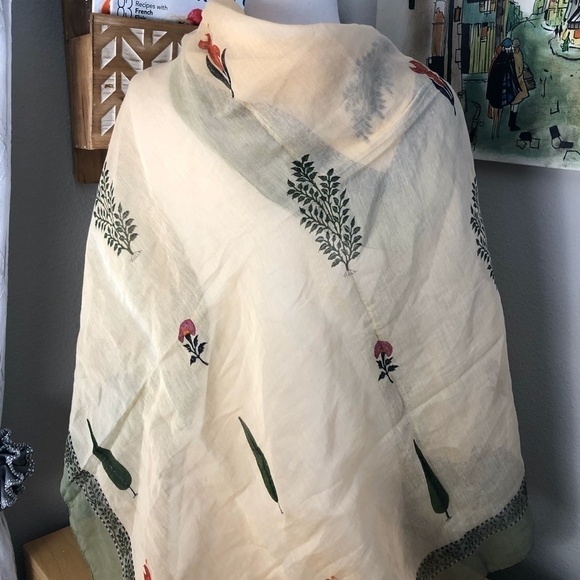 Vintage Scotland Brigille Suipth Wool Blend Scarf - Picture 1 of 12